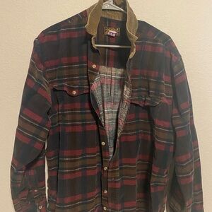 Eddie Bauer Men's Jacket with Corduroy Collar